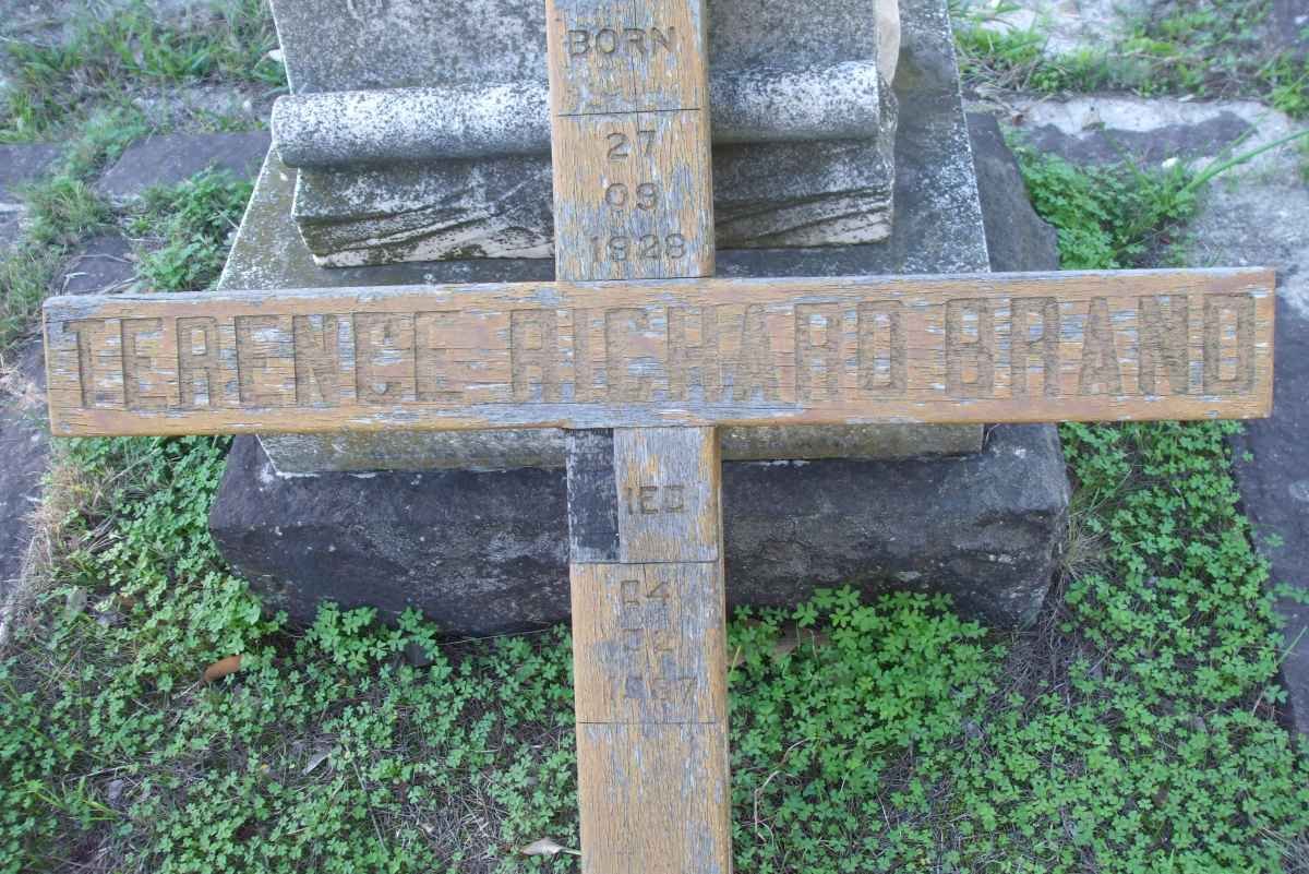 BRAND Terence Richard 1928-1937
