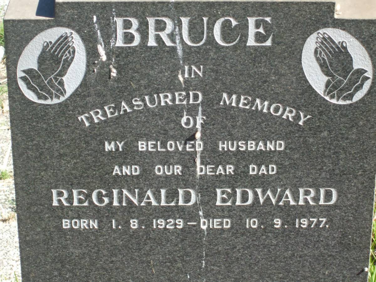 BRUCE Reginald Edward 1929-1977