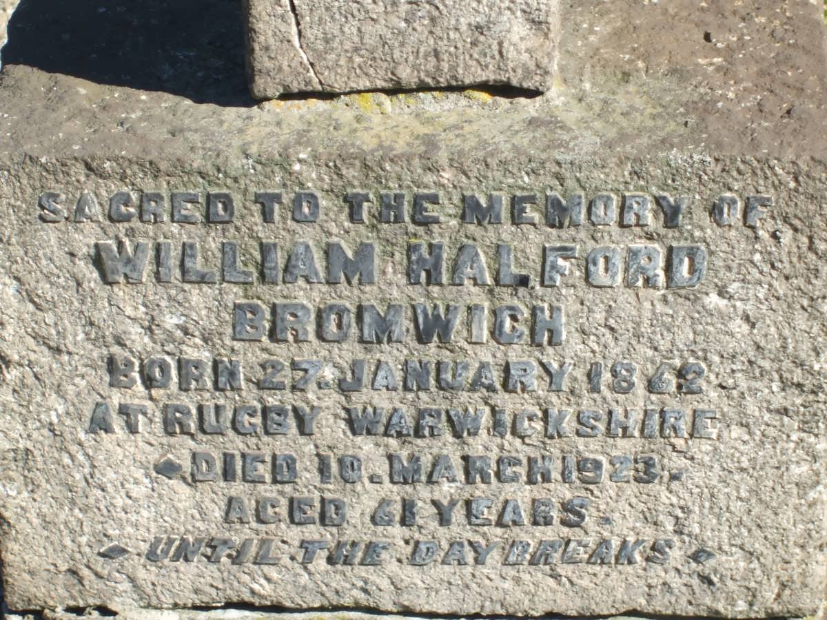 BROMWICH William Halford 1842-1923 &amp; Emma ELAM 1844-1913