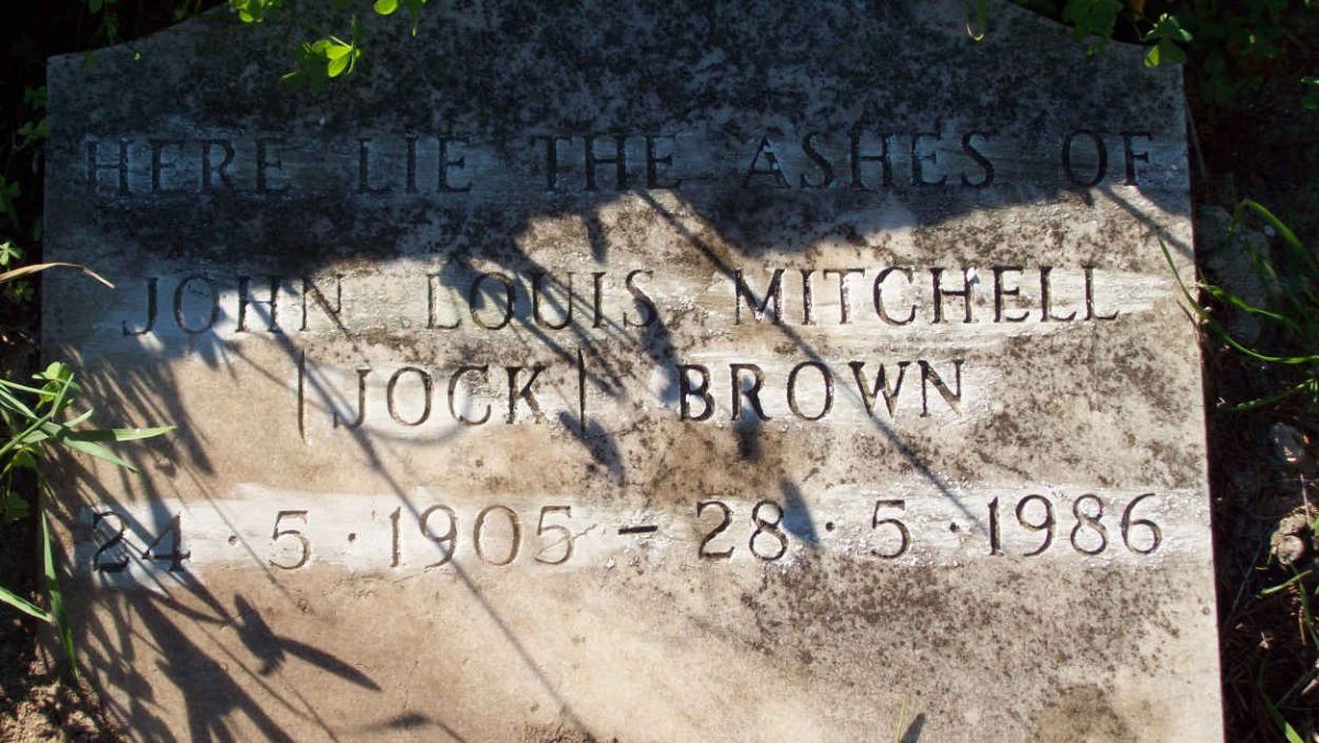 BROWN John Louis Mitchell 1905-1986