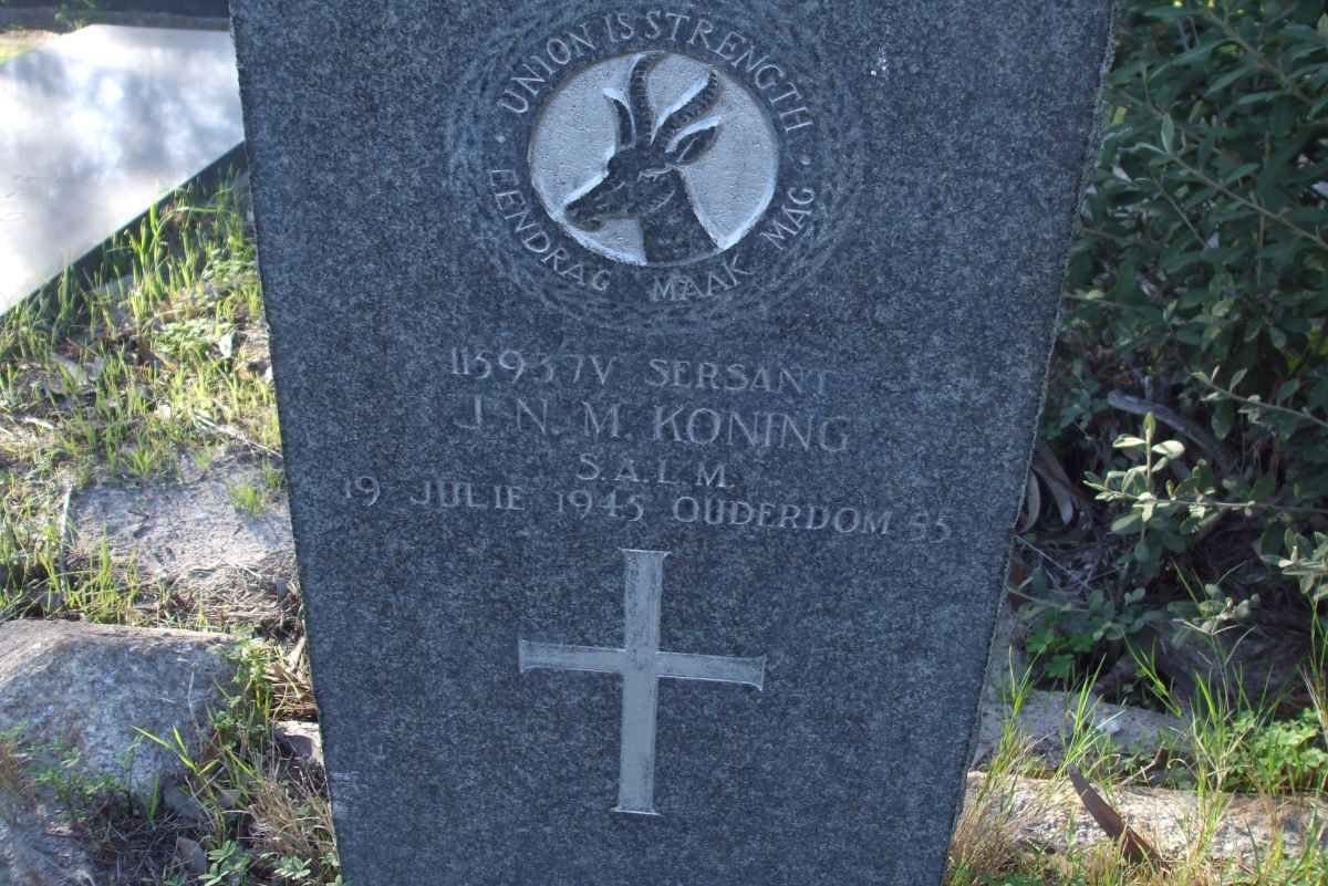 KONING J.N.M.  -1945