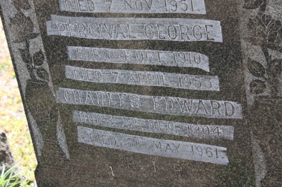 BRUYNS Percival George 1910-1953 :: BRUYNS Charles Edward 1904-1961