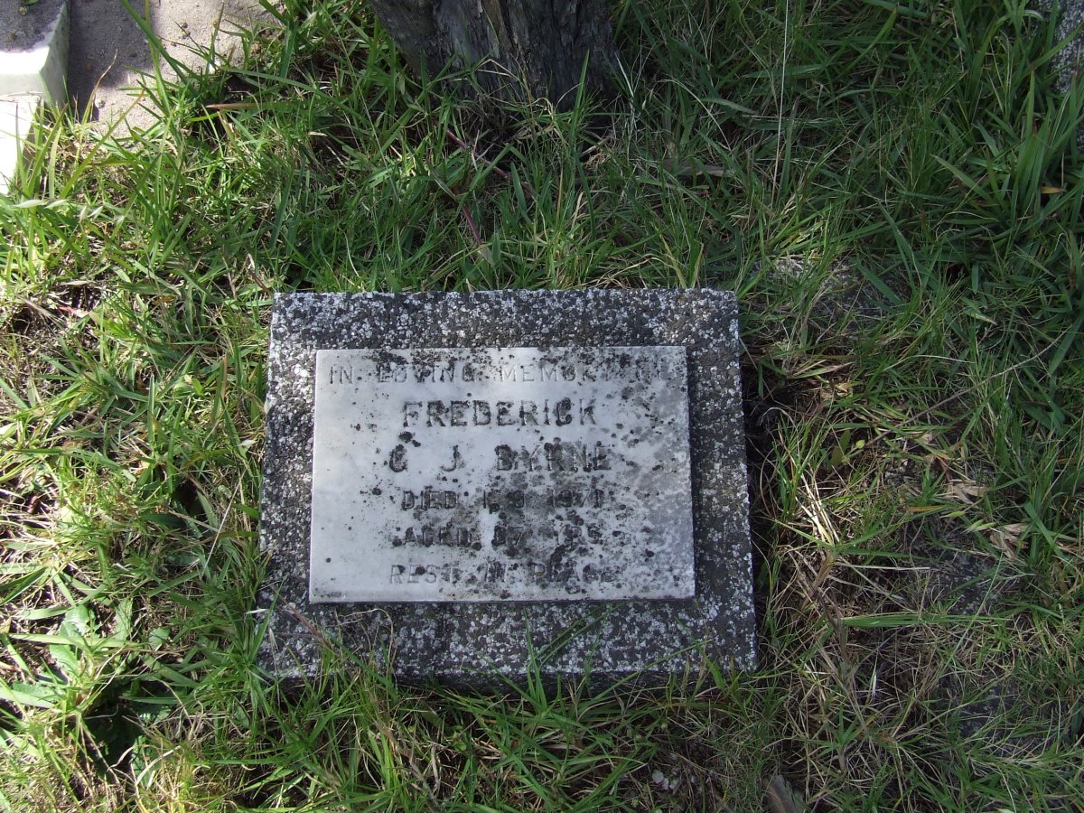 BYRNE Frederick C.J. -1971