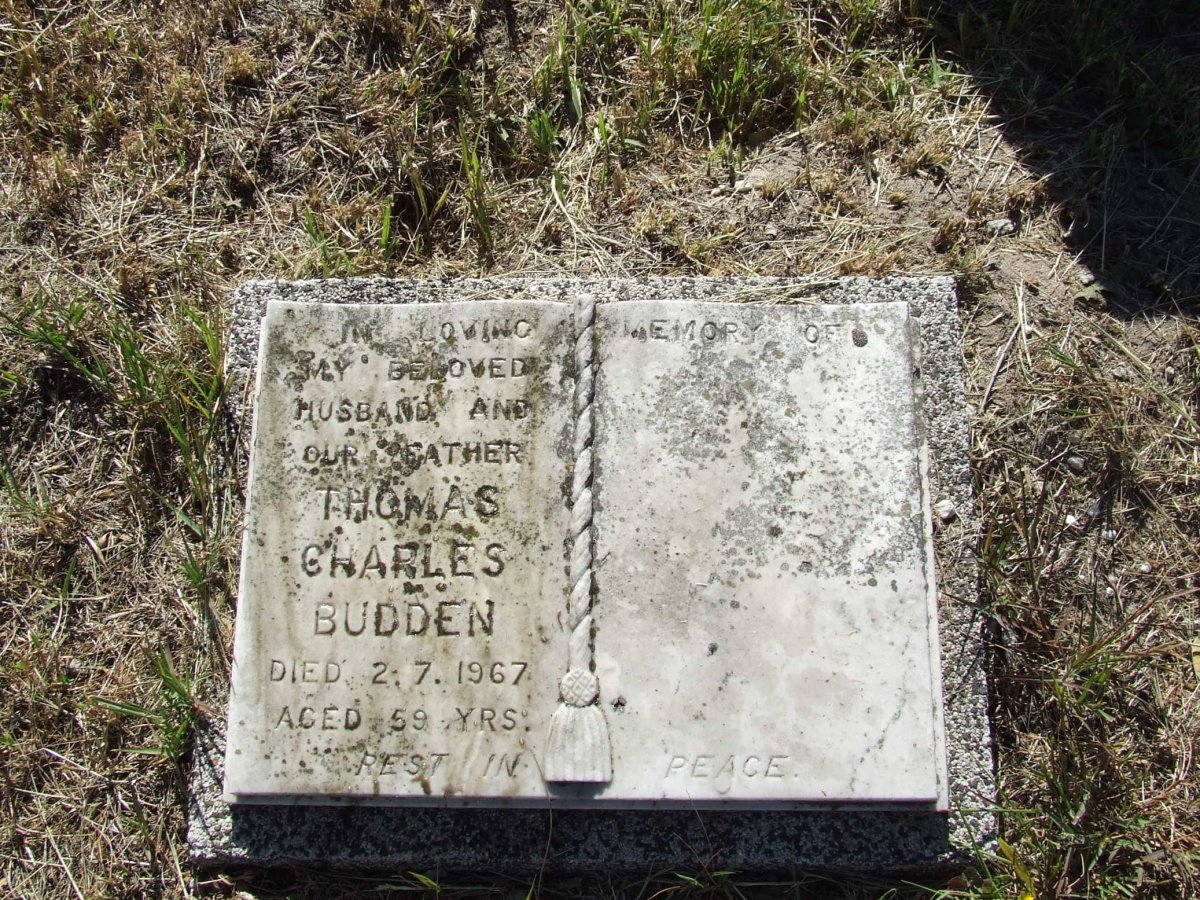 BUDDEN Thomas Charles -1967