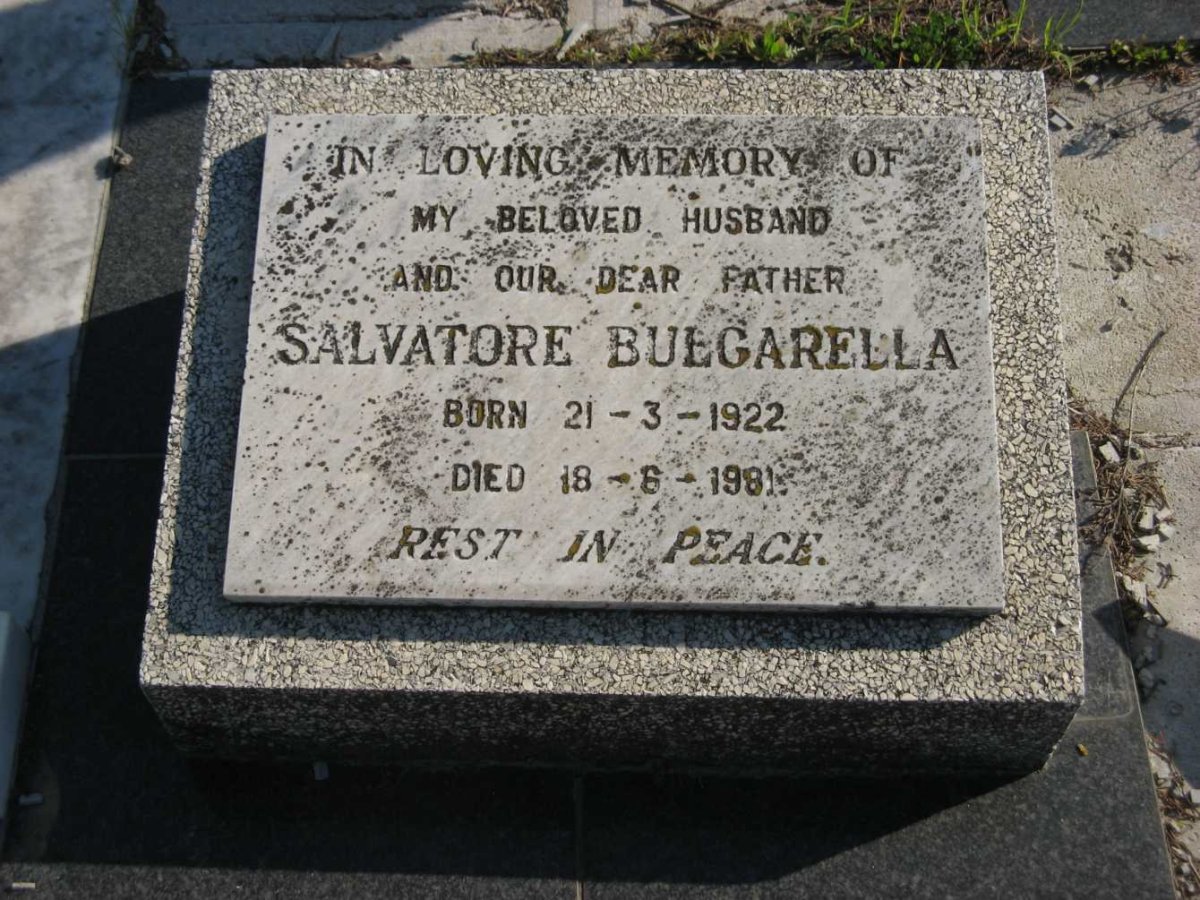 BULGARELLA Salvatore 1922-1981