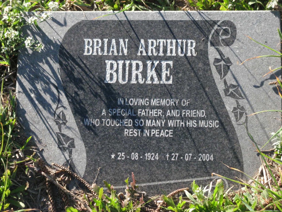 BURKE Brian Arthur 1924-2004