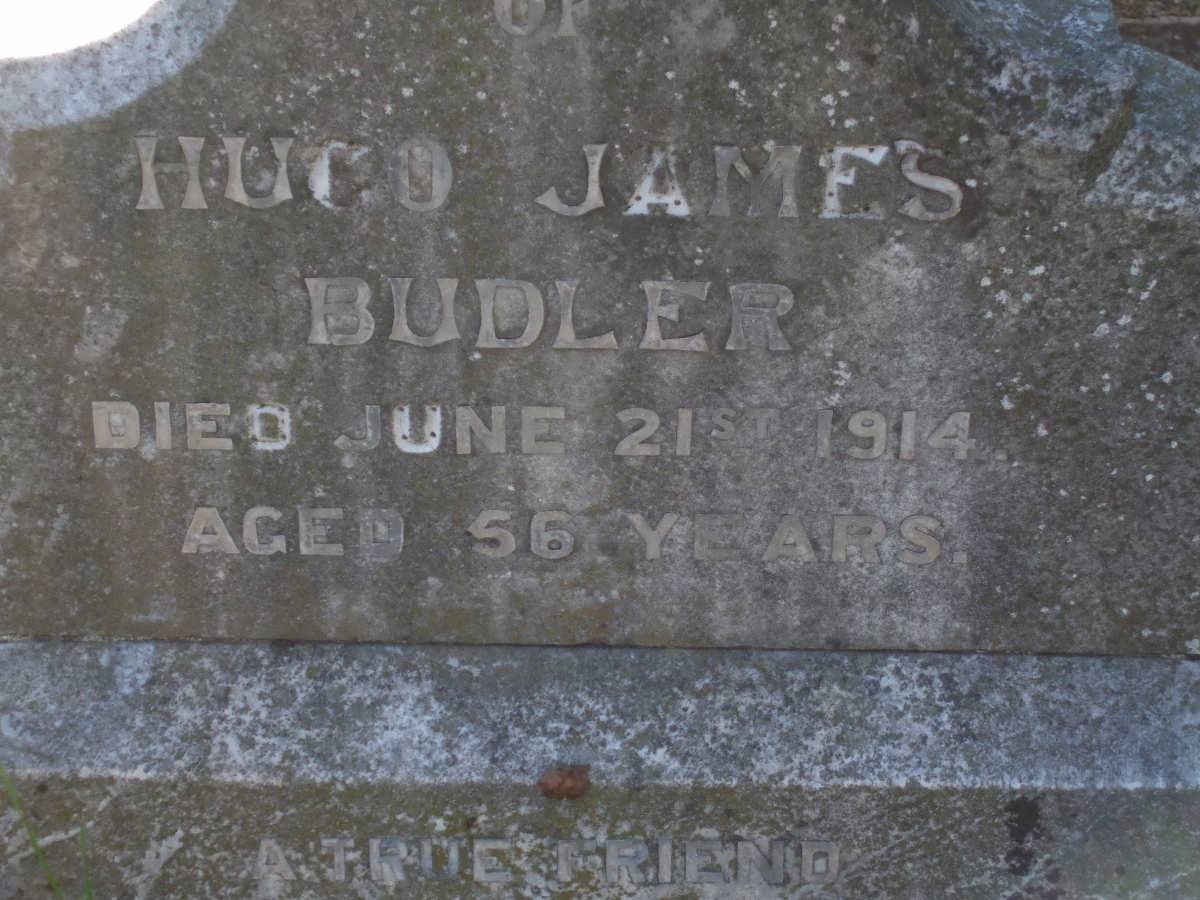 BUDLER Hugo James -1914
