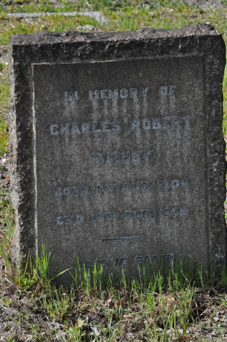 BUSHBY Charles Robert 1904-1958