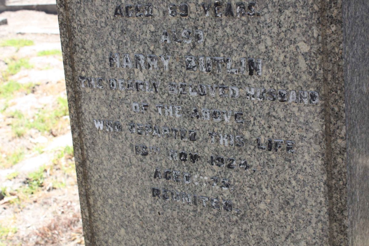 BUTLIN Harry -1924 &amp; Ann -1917
