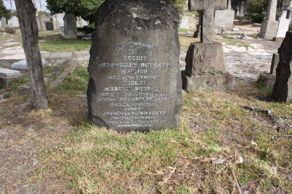 BUYSKES Egbert Andries -1922 :: BUYSKES Gerrit Marquard 1869-1911 :: BUYSKES John Henri -1931