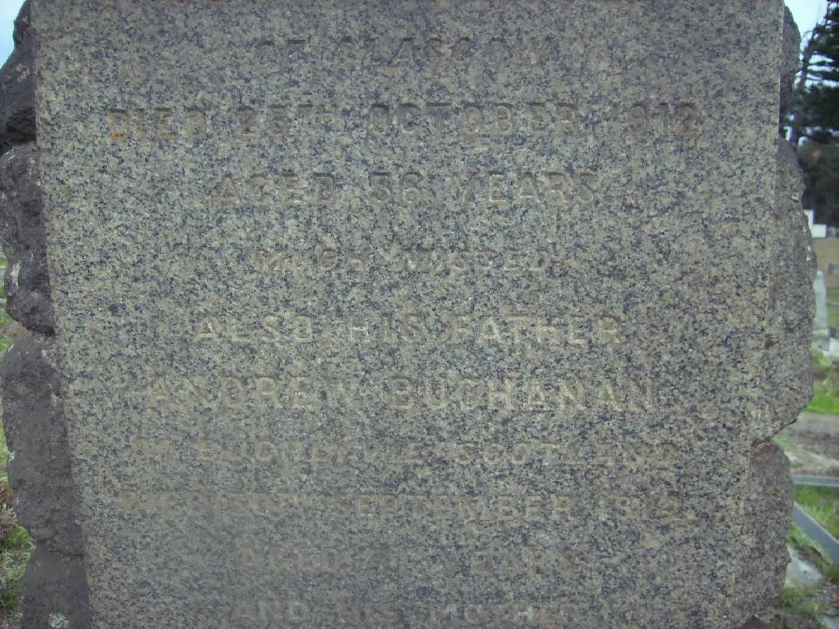 BUCHANAN Andrew
