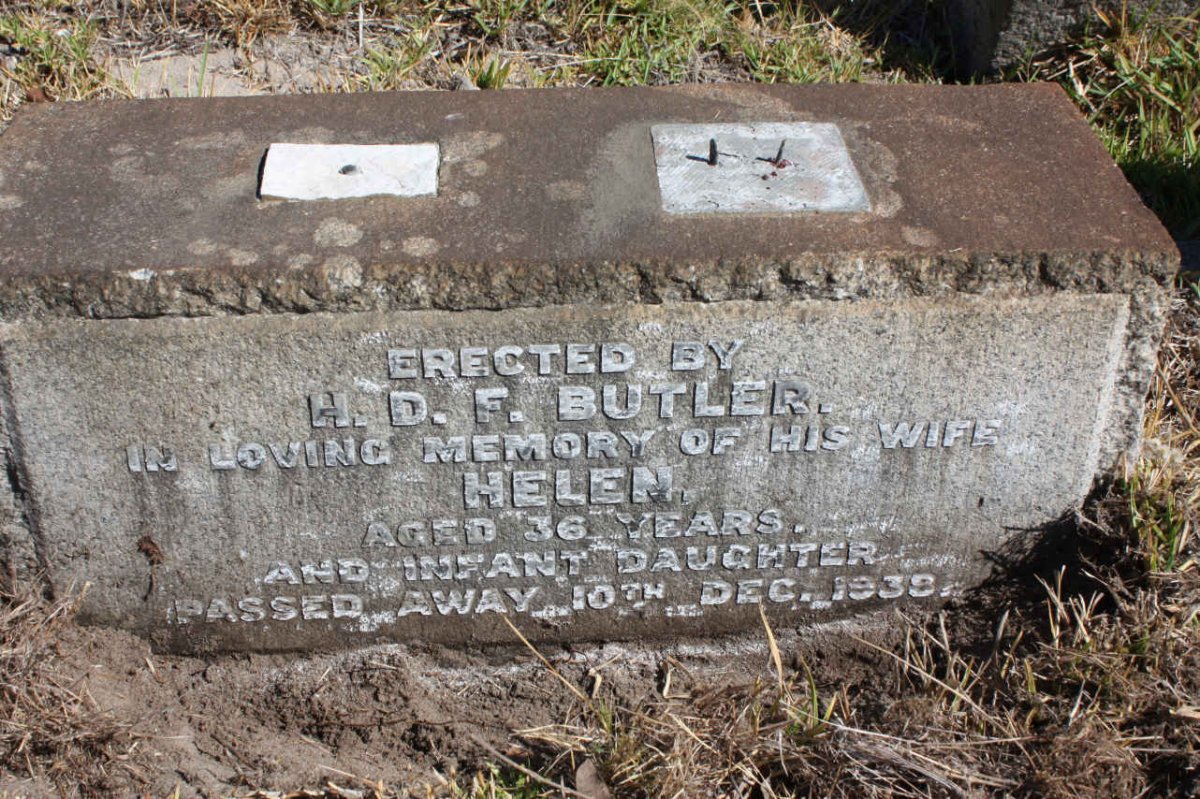 BUTLER Helen -1938 :: BUTLER Baby -1938
