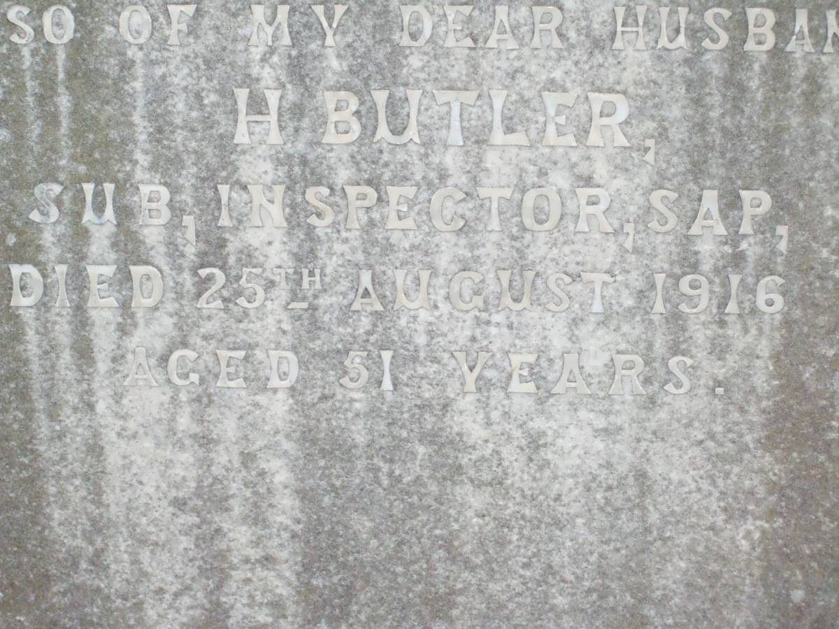 BUTLER H.A. -1916