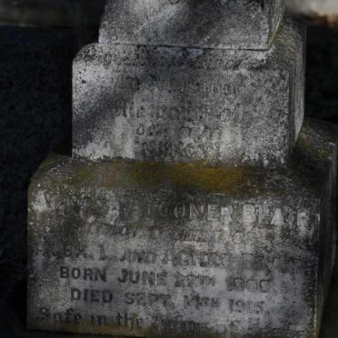 BLAIR Agnes Falconer 1909-1915