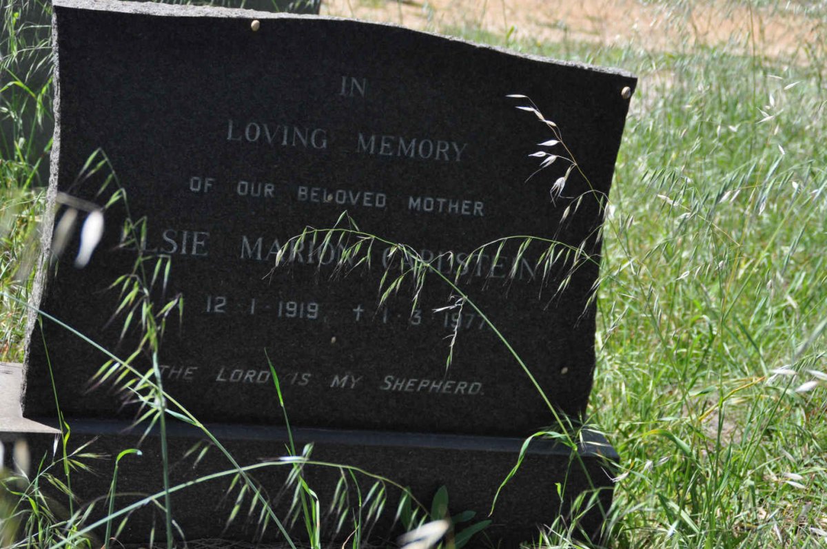 CARLSTEIN Elsie Marion 1919-1977