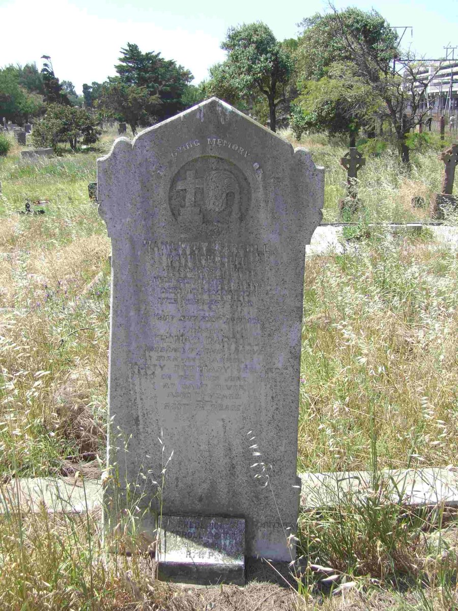 CARROLL Thomas -1907 &amp; Margaret RUDOLPH -1889 :: ?OO?? Frederick Carroll