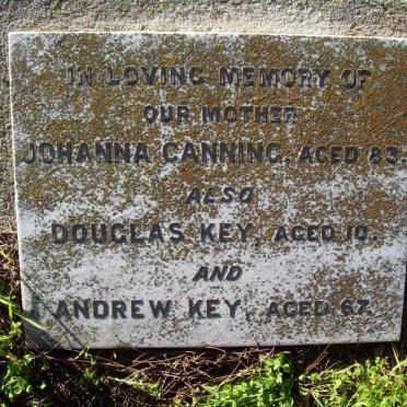 CANNING Johanna :: KEY Douglas :: KEY Andrew