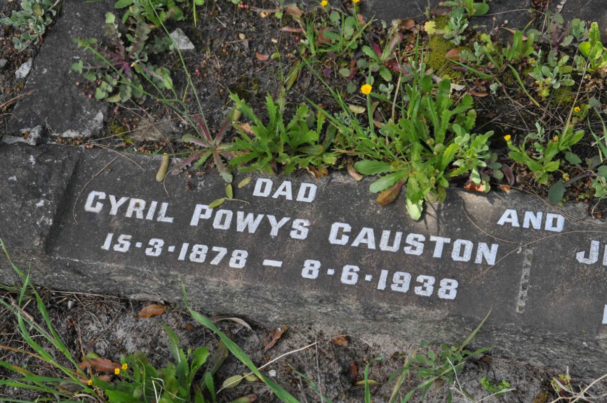 CAUSTON Cyril Powys 1878-1938