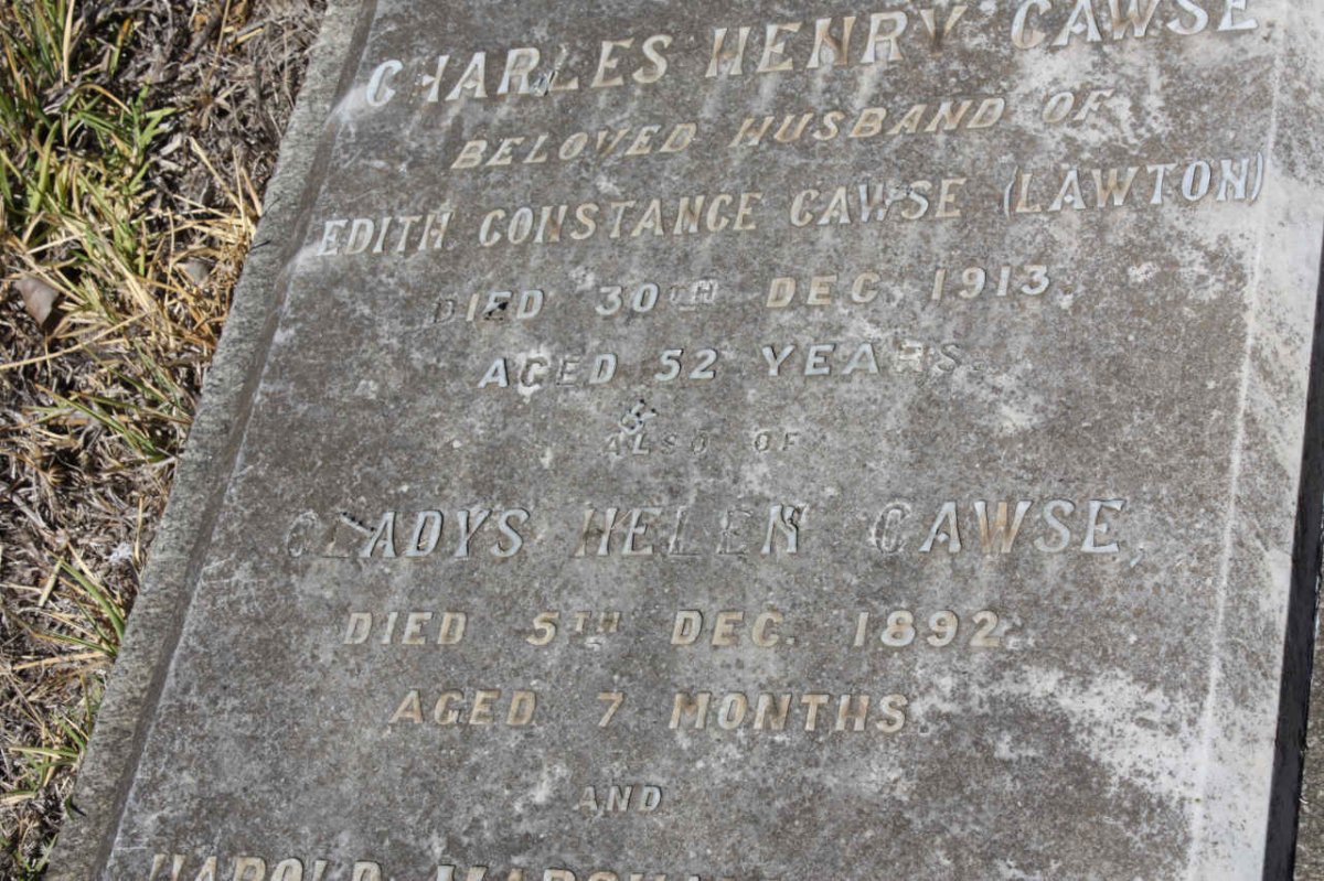 CAWSE Gladys Helen -1892