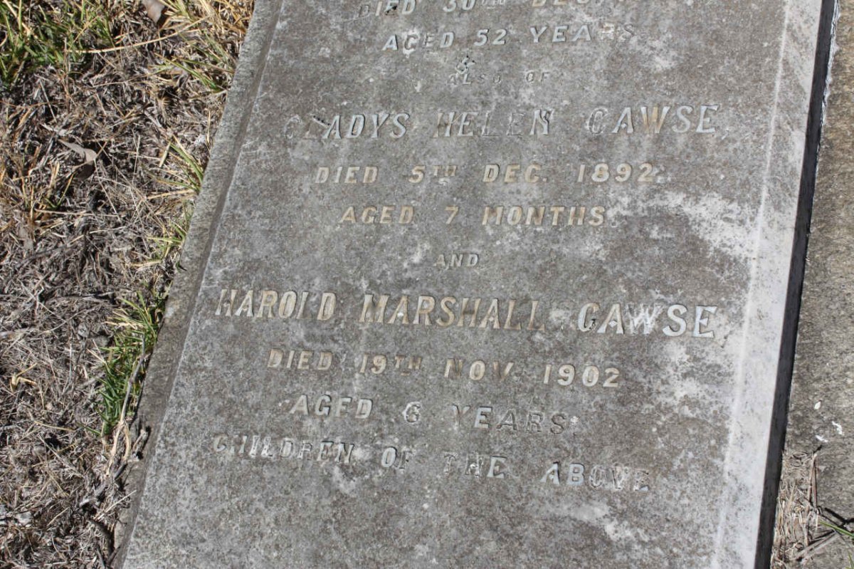 CAWSE Harold Marshall -1902