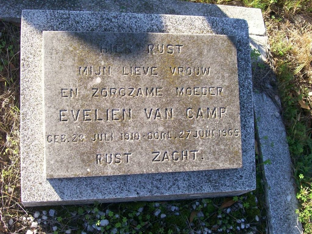 CAMP Evelien, van 1910-1965[3]