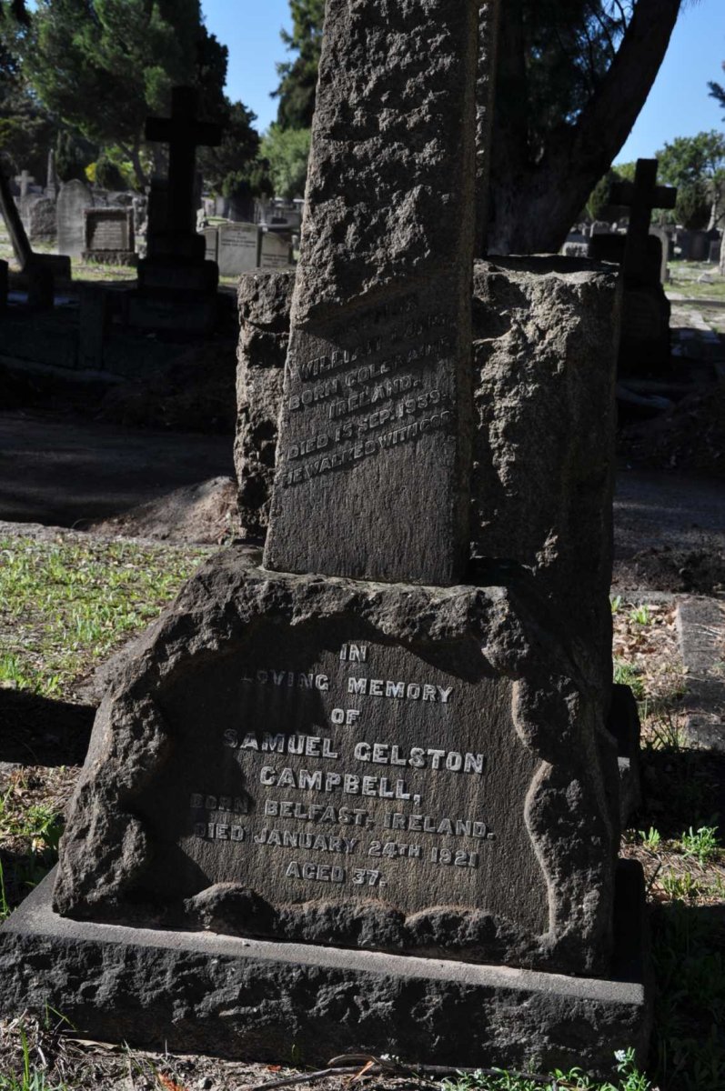 CAMPBELL Samuel Gelston -1921 :: LONG Arthur William -1939