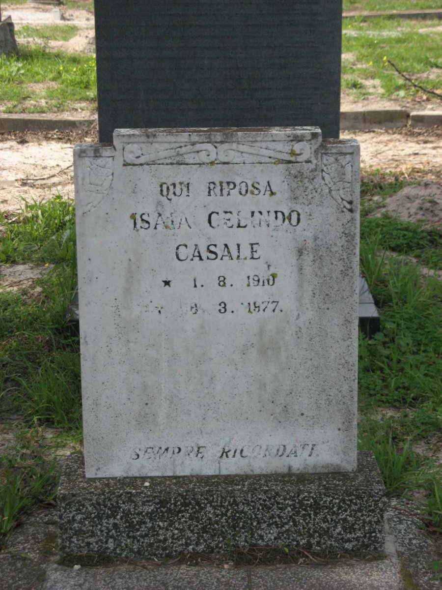 CASALE Isaia Celindo 1910-1977