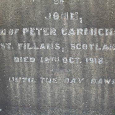 CARMICHAEL John -1918
