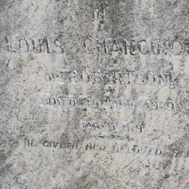 CHANGUION Louis -1910