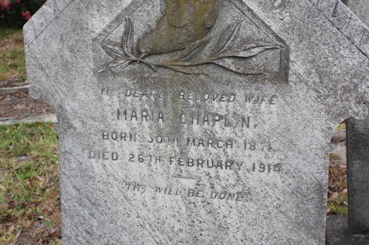 CHAPLIN Maria 1871-1914
