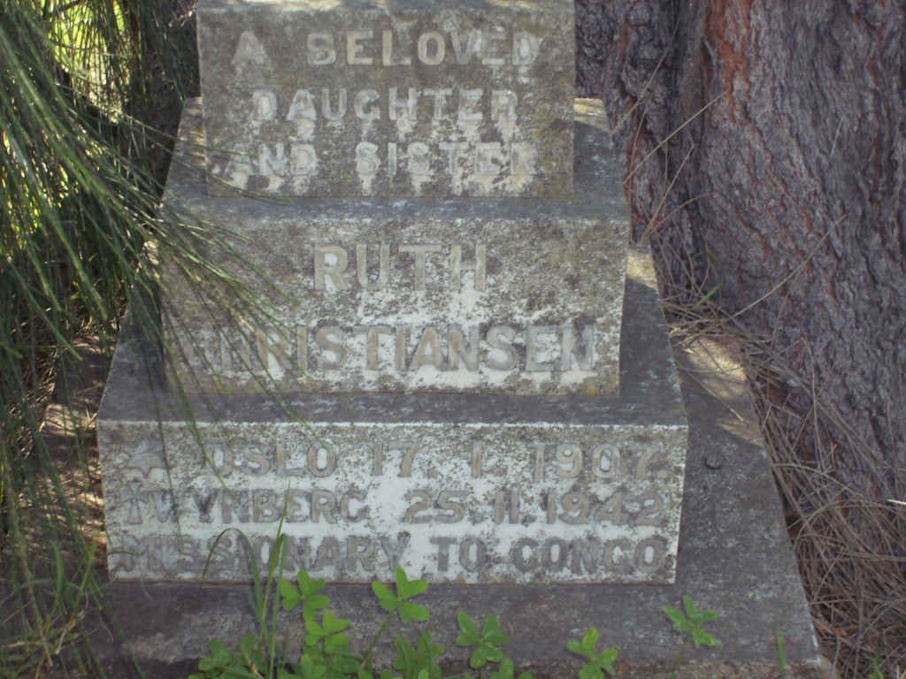 CHRISTIANSEN Ruth 1907-1942