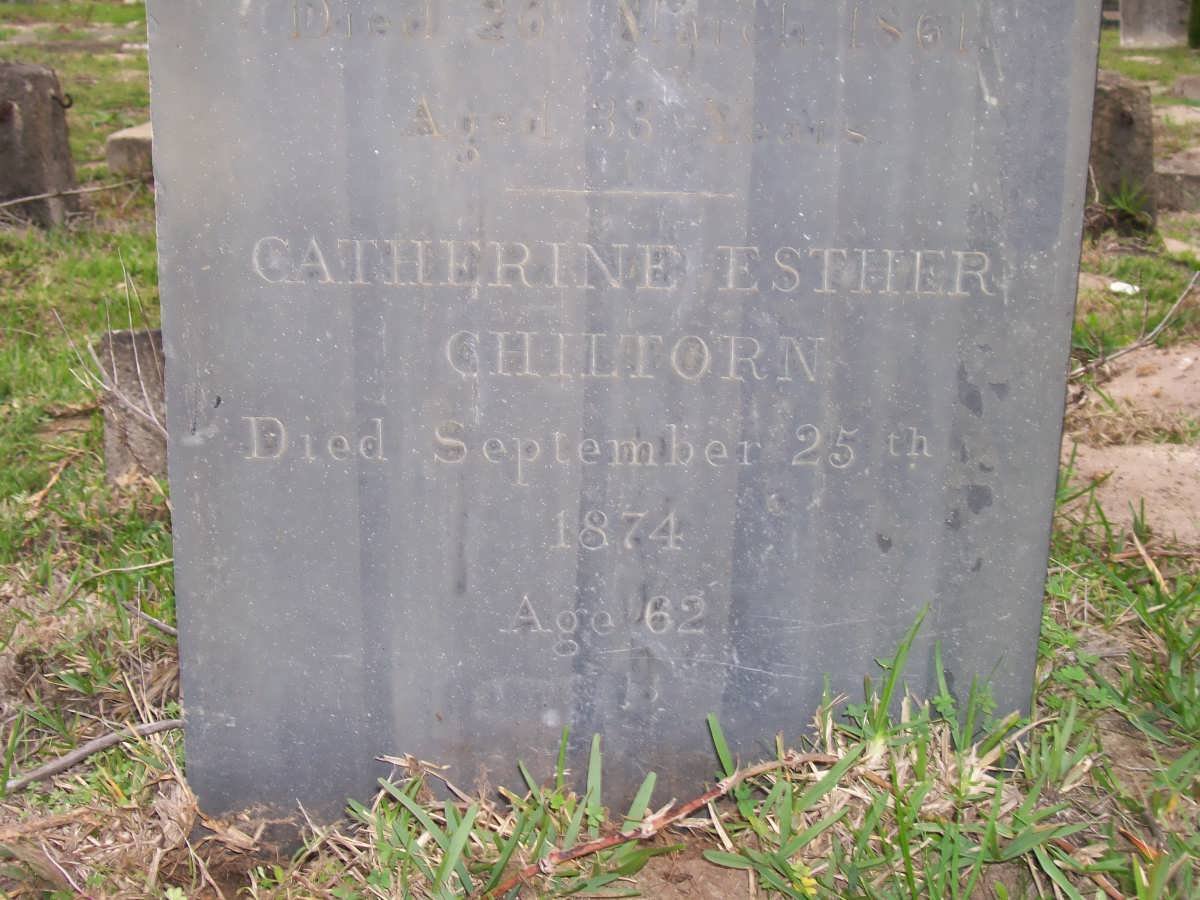 CHILTORN Catherine Esther -1874