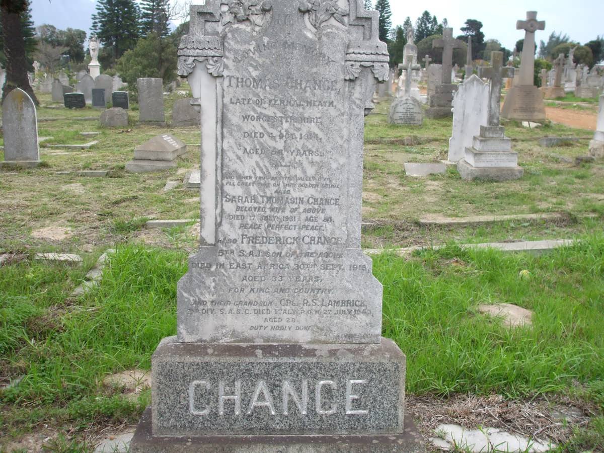 CHANCE :: THOMASIN :: LAMBRICK
