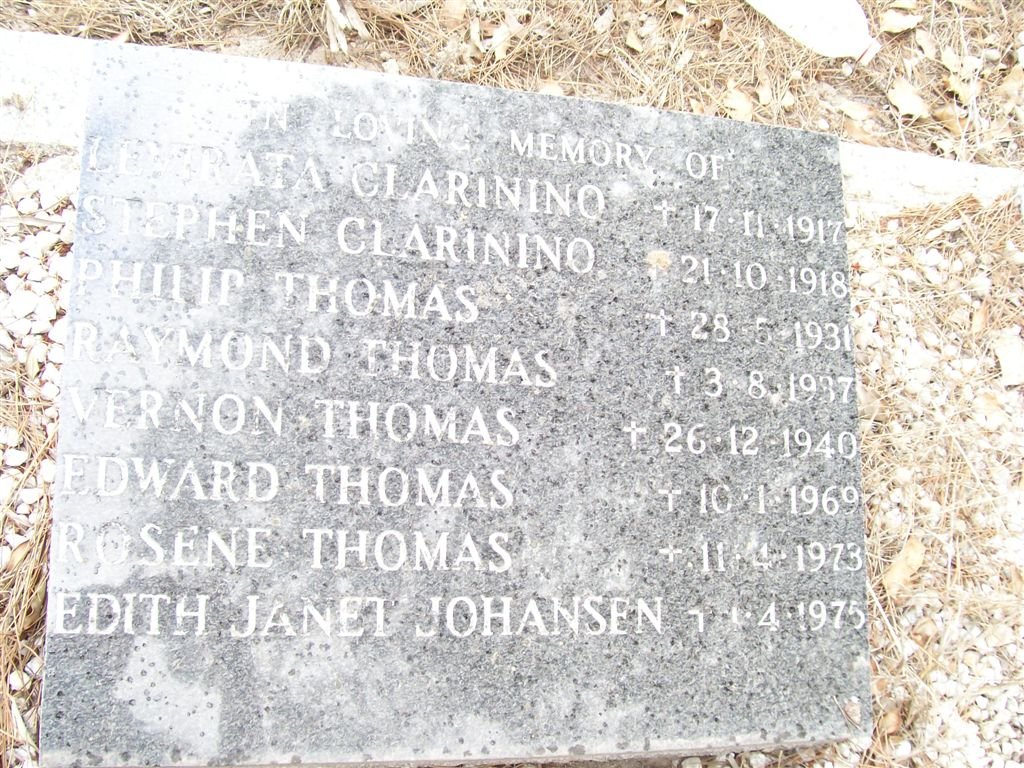 CLARININO  :: THOMAS :: JOHANSEN