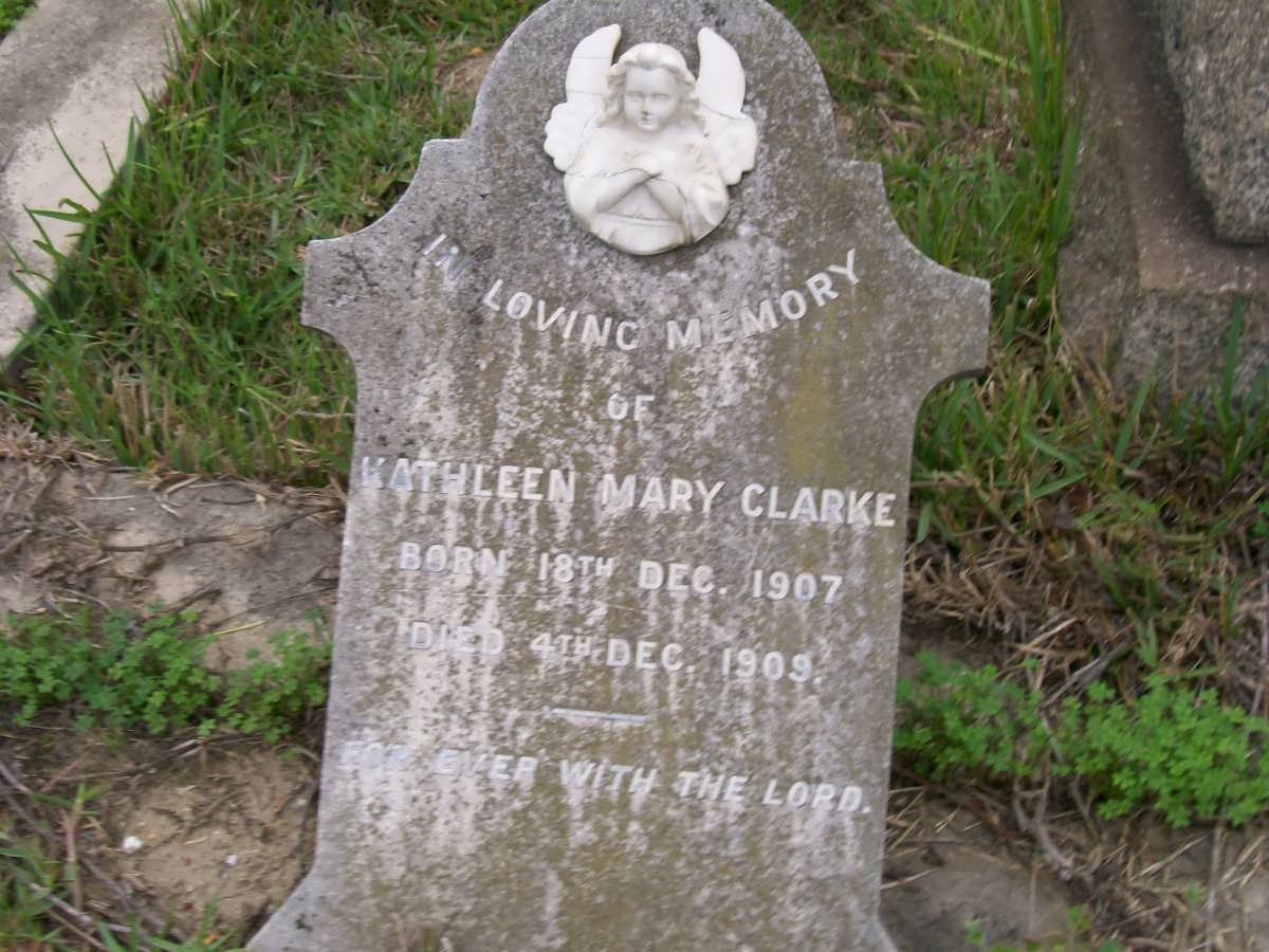 CLARKE Kathleen Mary 1907-1909