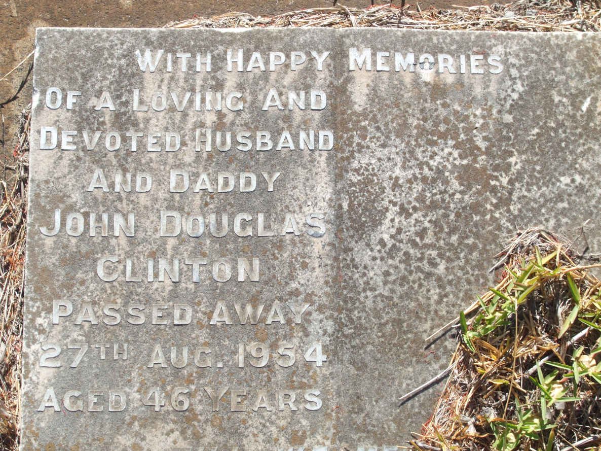 CLINTON John Douglas -1954