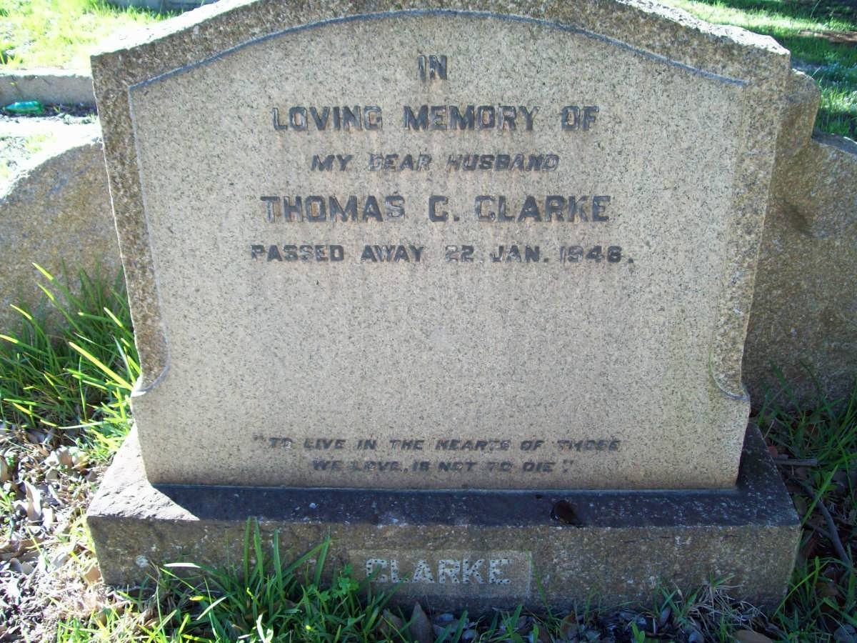 CLARKE Thomas C. -1946
