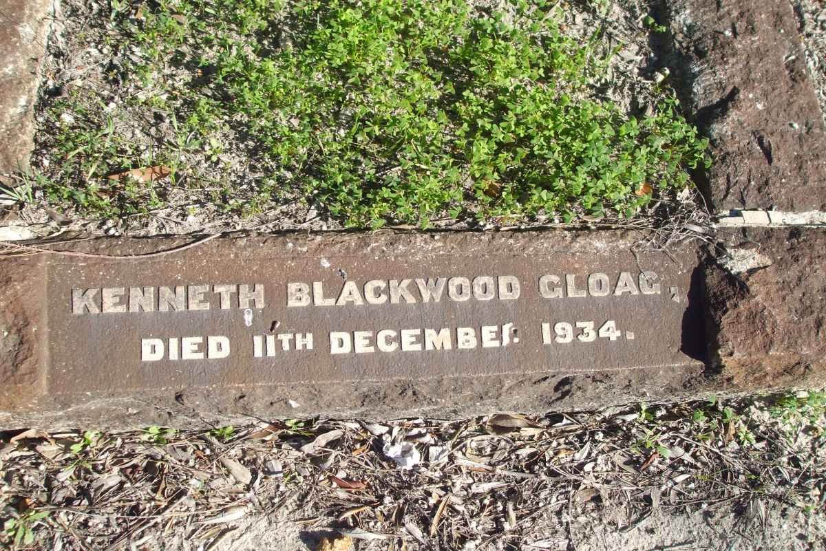 CLOAG Kenneth Blackwood -1934