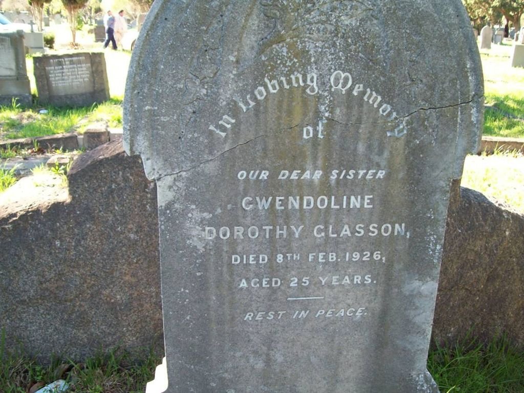 CLASSON Gwendoline Dorothy -1926