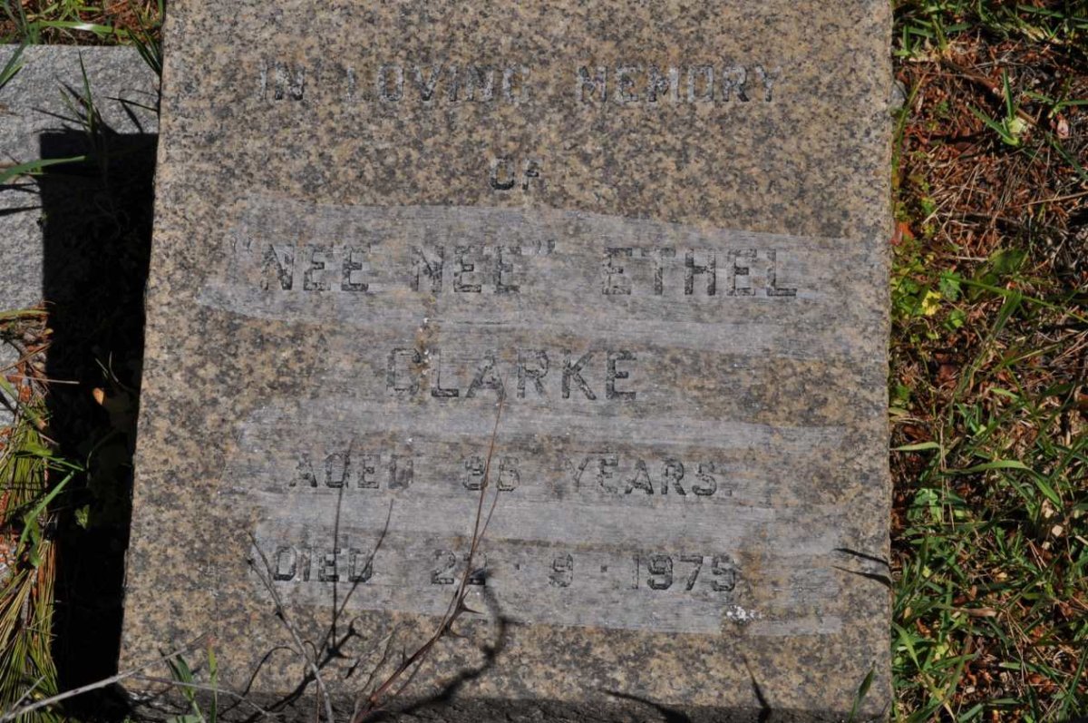 CLARKE Ethel -1975