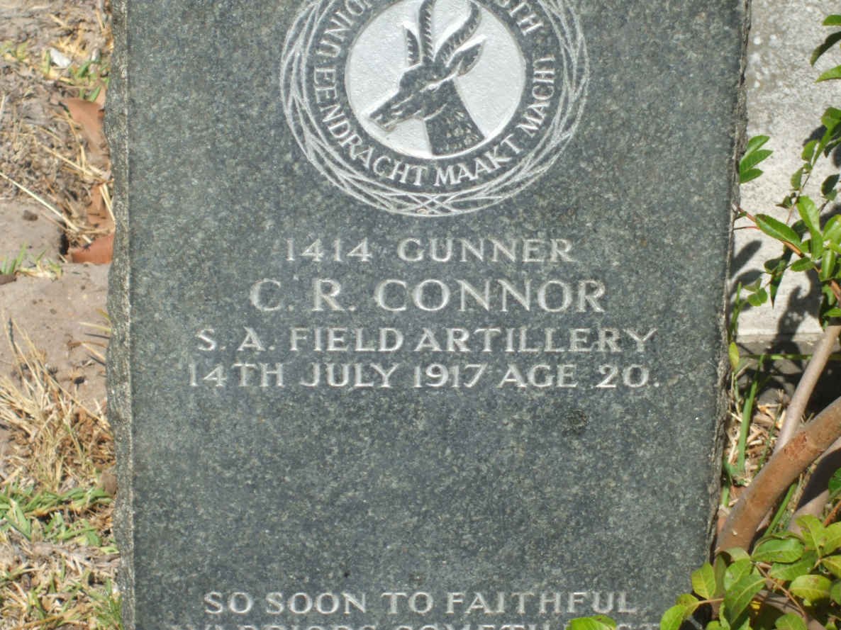 CONNOR C.R.  -1917