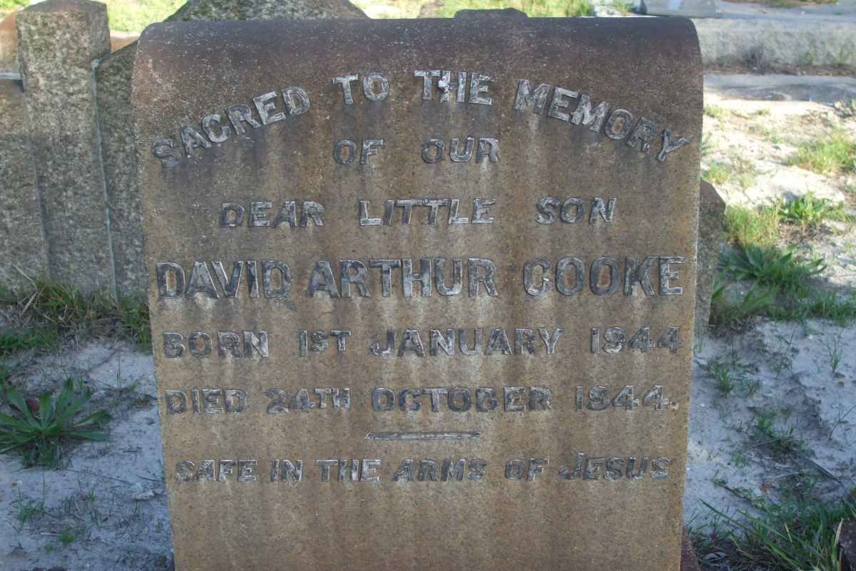 COOKE David Arthur 1944-1944