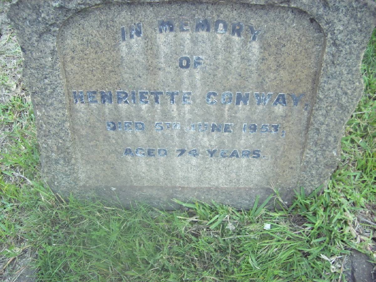 CONWAY Henriette -1953