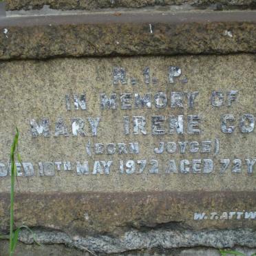 COX Mary Irene nee JOYCE -1972