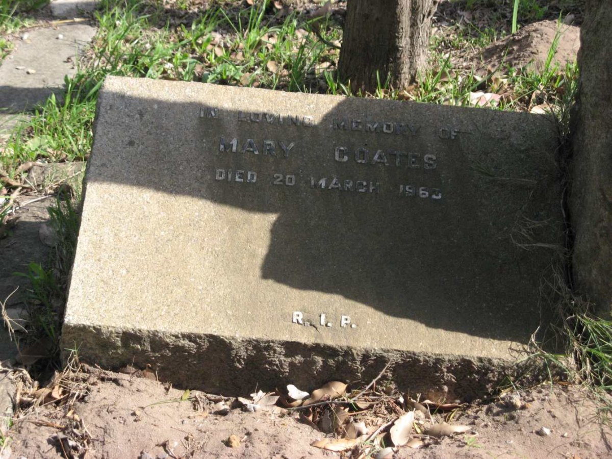 COATES Mary -196?