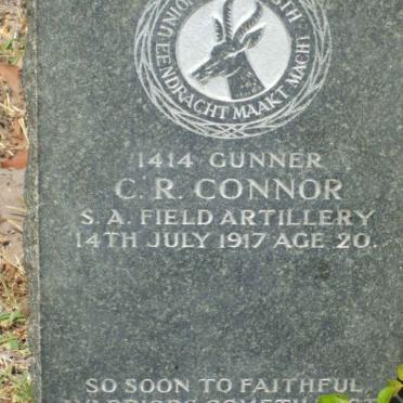 CONNOR C.R.  -1917