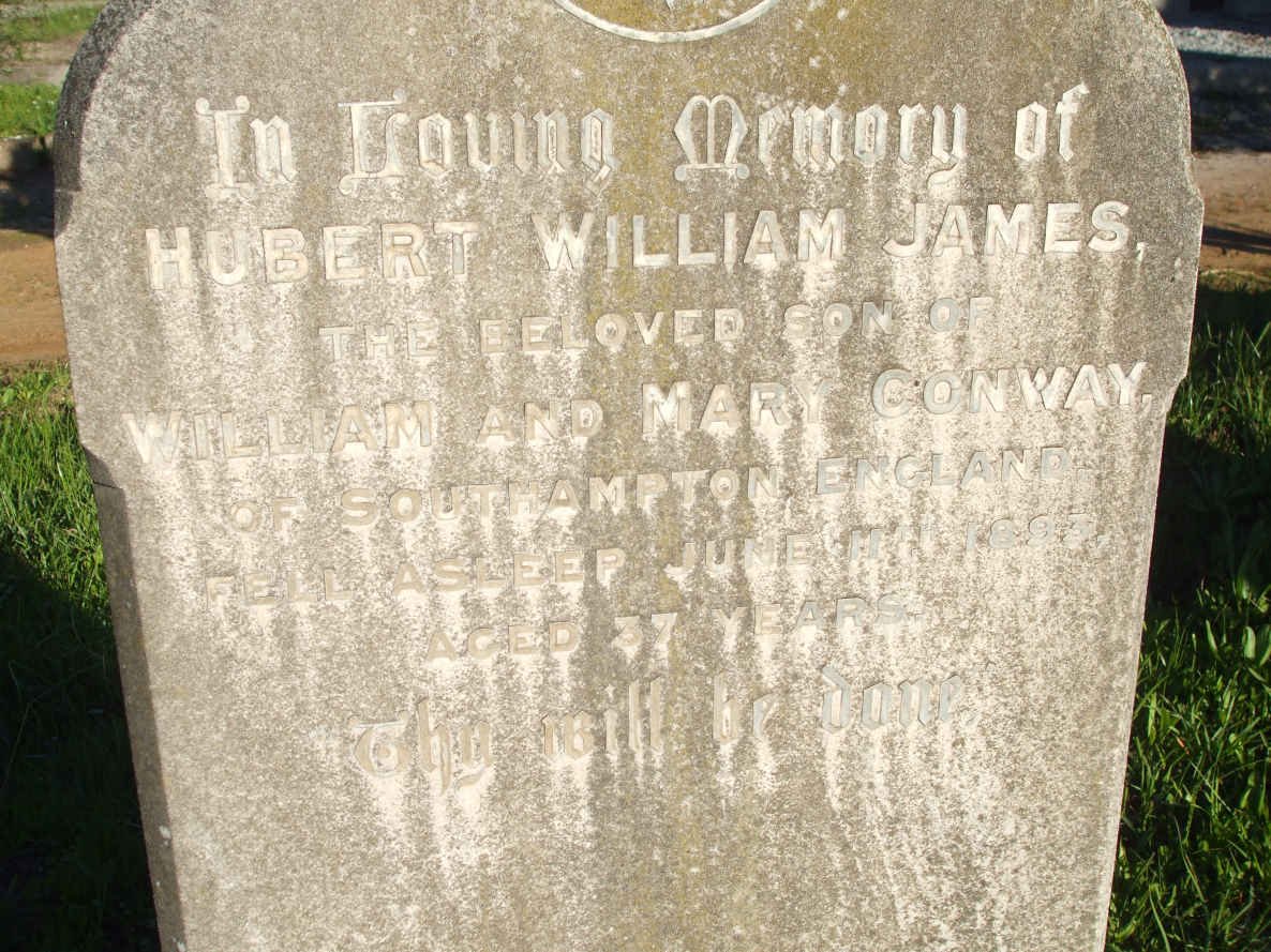 CONWAY Hubert William James -1893