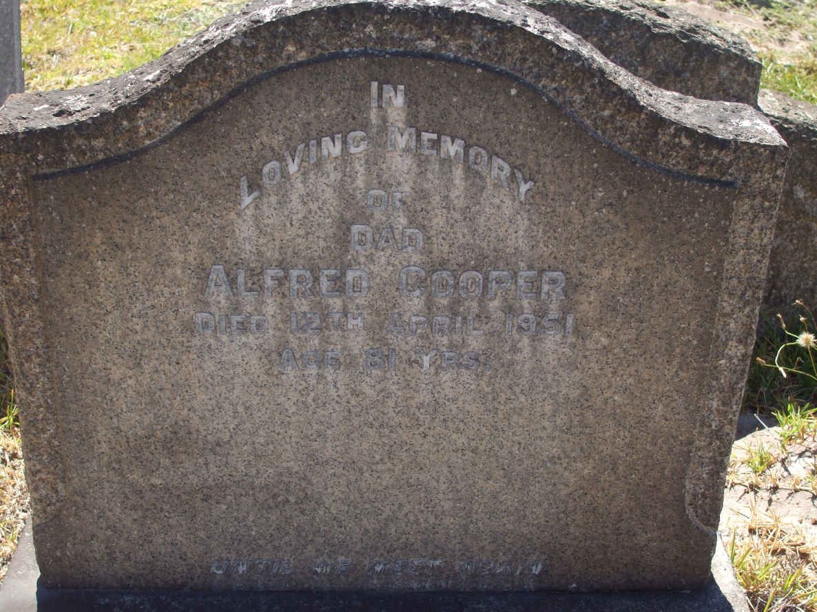 COOPER Alfred -1951