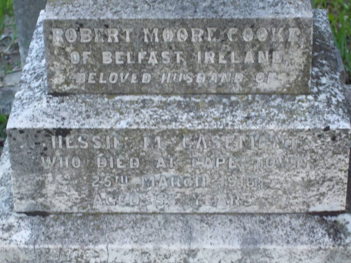 COOKE Robert Moore -1916
