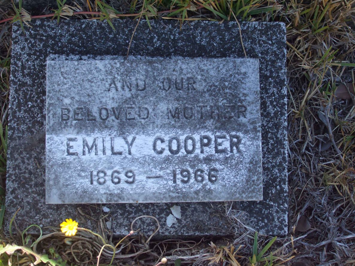 COOPER Emily 1869-1966